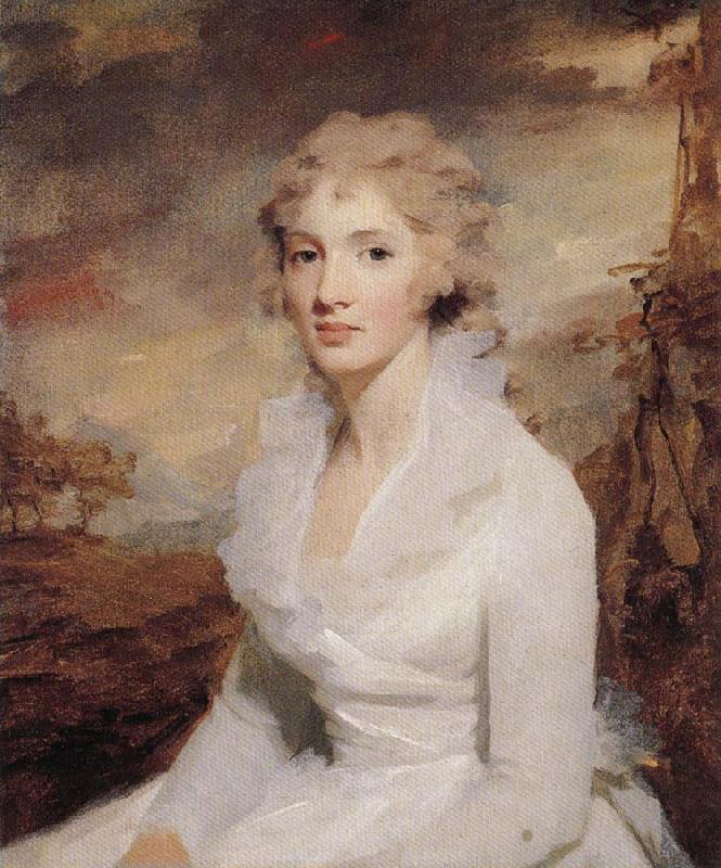 RAEBURN, Sir Henry Portrait of Miss Eleanor Urquhart. oil painting image